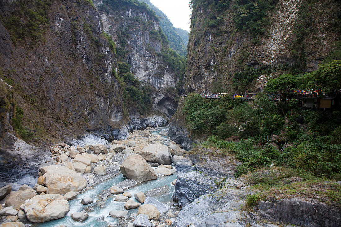 Taroko bationalpark near Hualien, Taiwan, Republik China, Asia