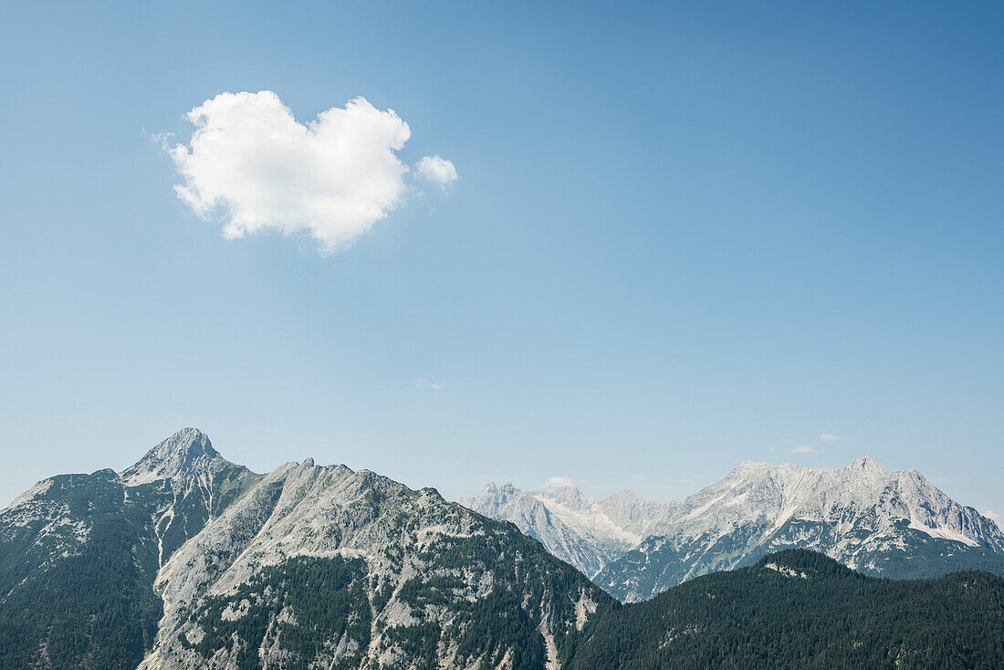 Wetterstein, near Mittenwald, Upper Bavaria, Bavaria, Germany