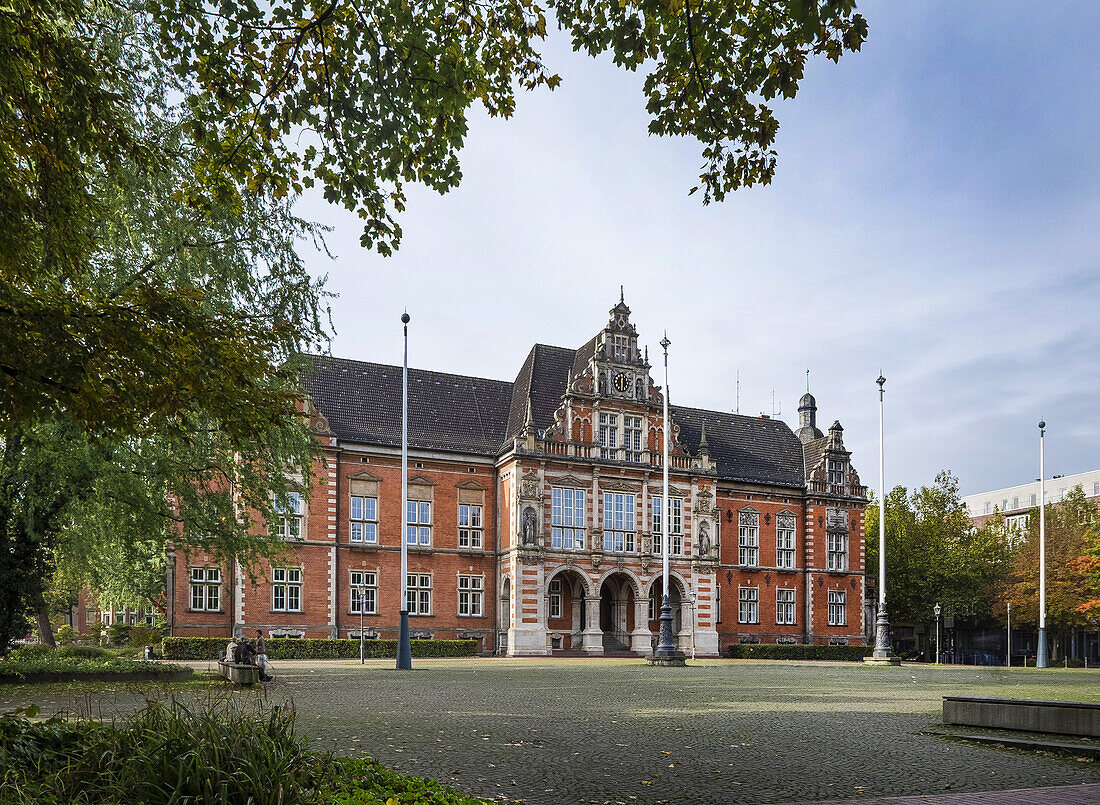 Town hall of Hamburg Harburg, Hamburg, north Germany, Germany