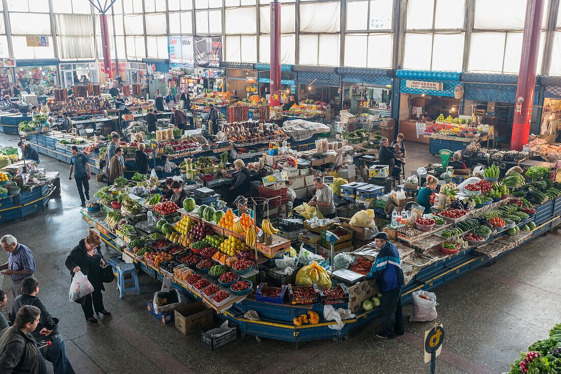 Yerevan, market, Armenia, Caucasus region, Central Asia, Asia