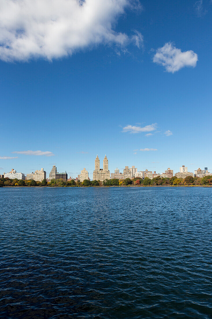 Jacqueline Kennedy Onassis Reservoir, Central Park Reservoir, Central Park, Manhattan, New York City, USA, America