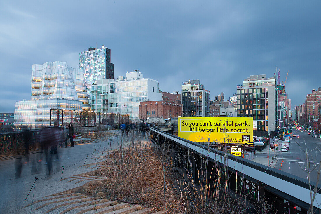 Highline Park, Chelsea, Manhattan, New York, USA