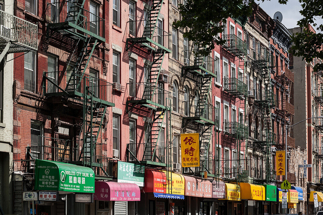 Forsyth Street, Chinatown, Manhattan, New York, USA