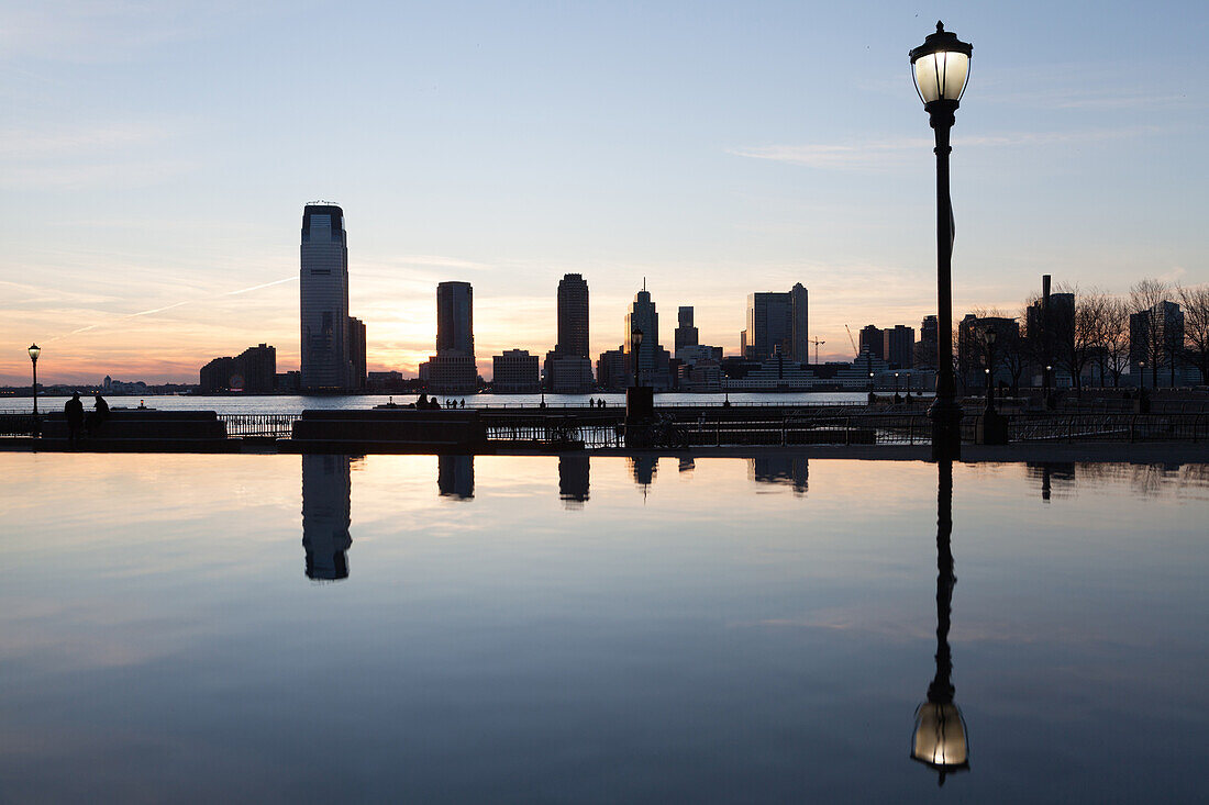 View to New Jersey, Jersey City, New York, USA