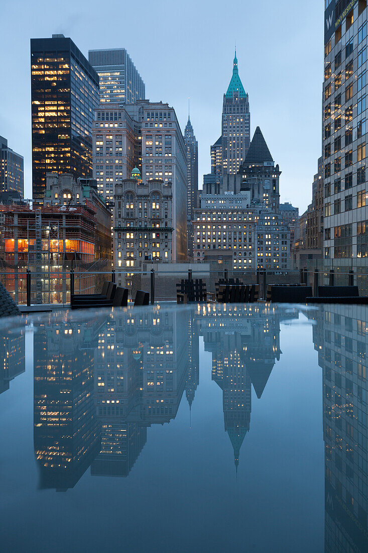 Financial District, art deco, Downtwown, Manhattan, New York, USA