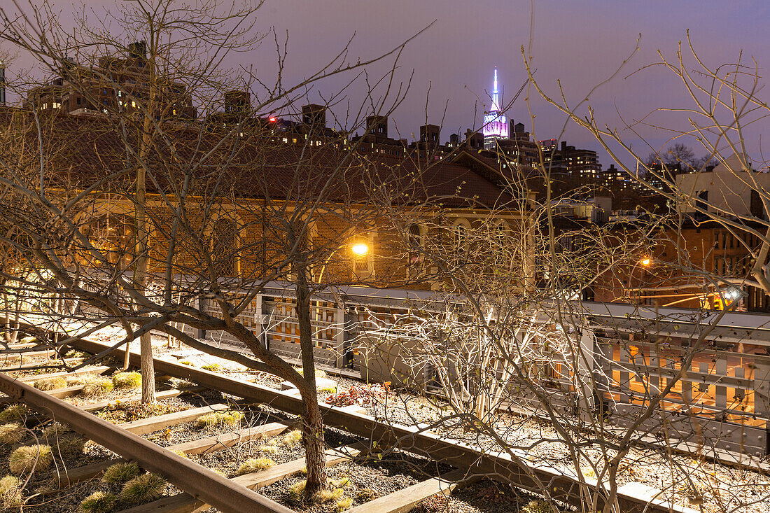 Highline Park, Chelsea, Manhattan, New York, USA