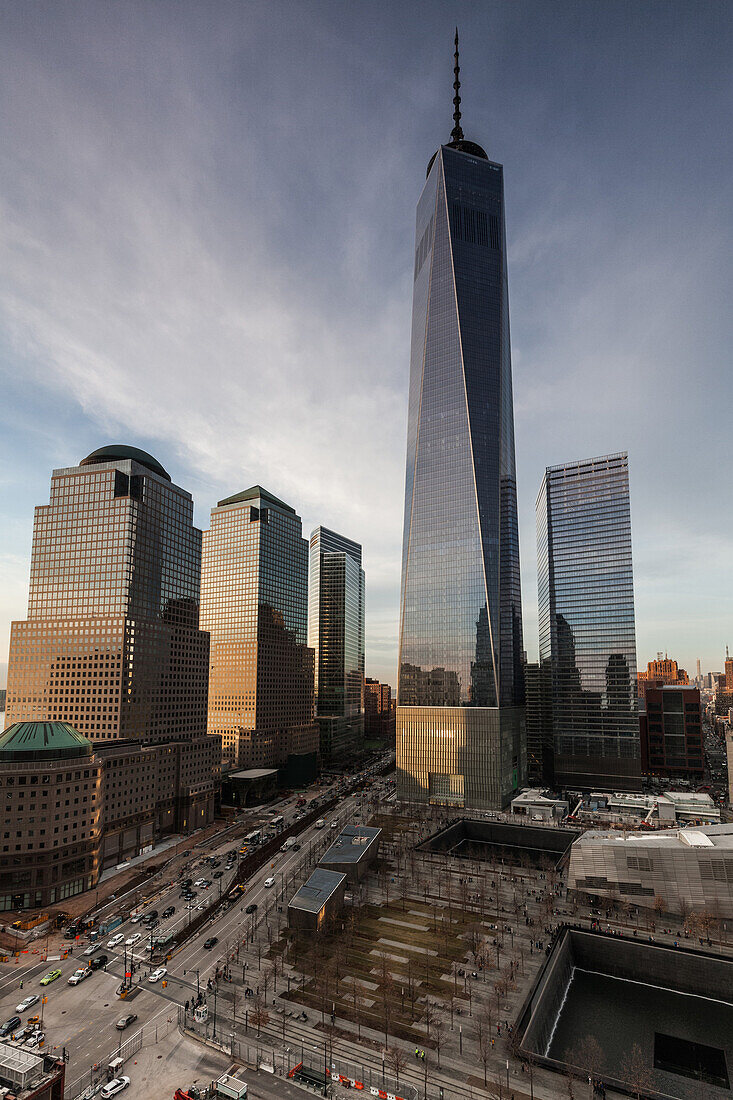 Downtown, new World Trade Center, World Financial Center, Manhattan, New York, USA
