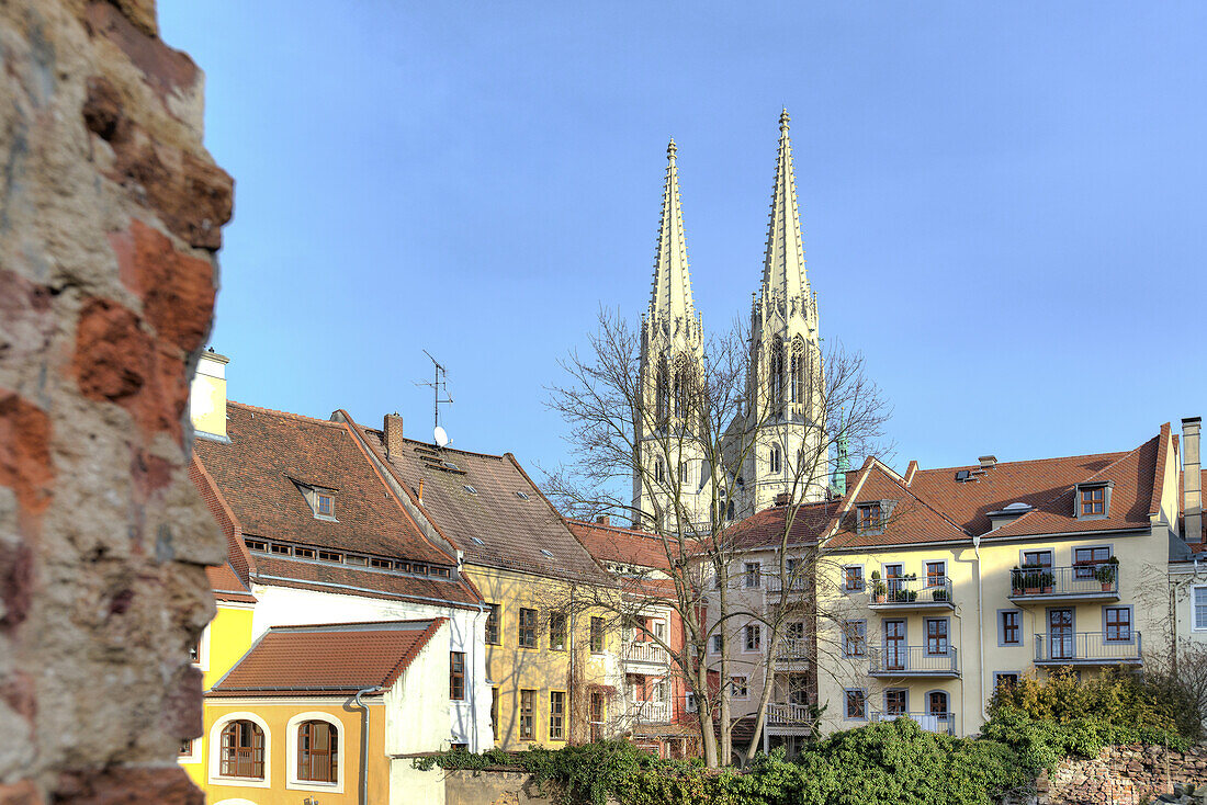 St. Petre und Paul Kirche in der Europastadt Görlitz, Freistaat Sachsen, Deutschland
