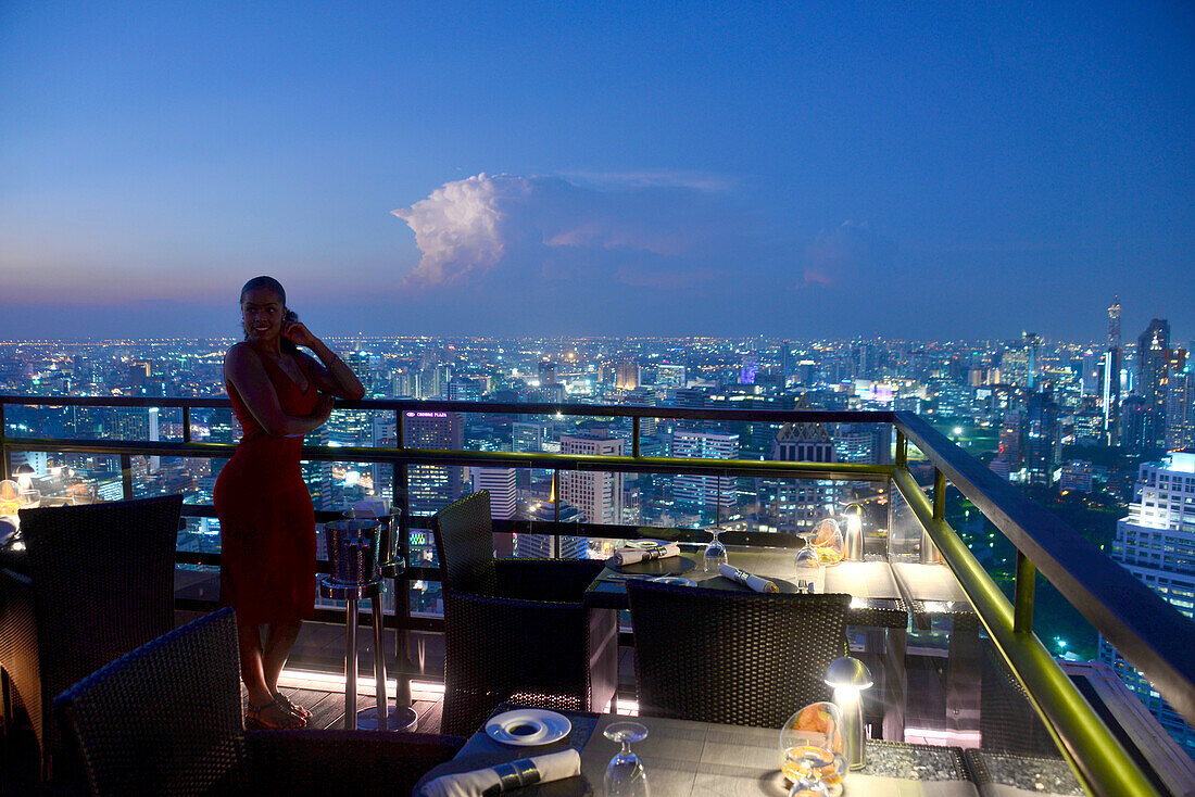 Vertigo-Restaurant, Sukhotai-Hotel, Bangkok, Thailand