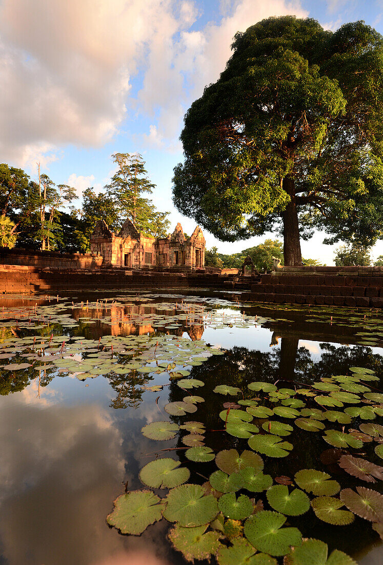 Khmer-Tempelanlage Muang Tam, bei Surin, Ost-Thailand, Thailand
