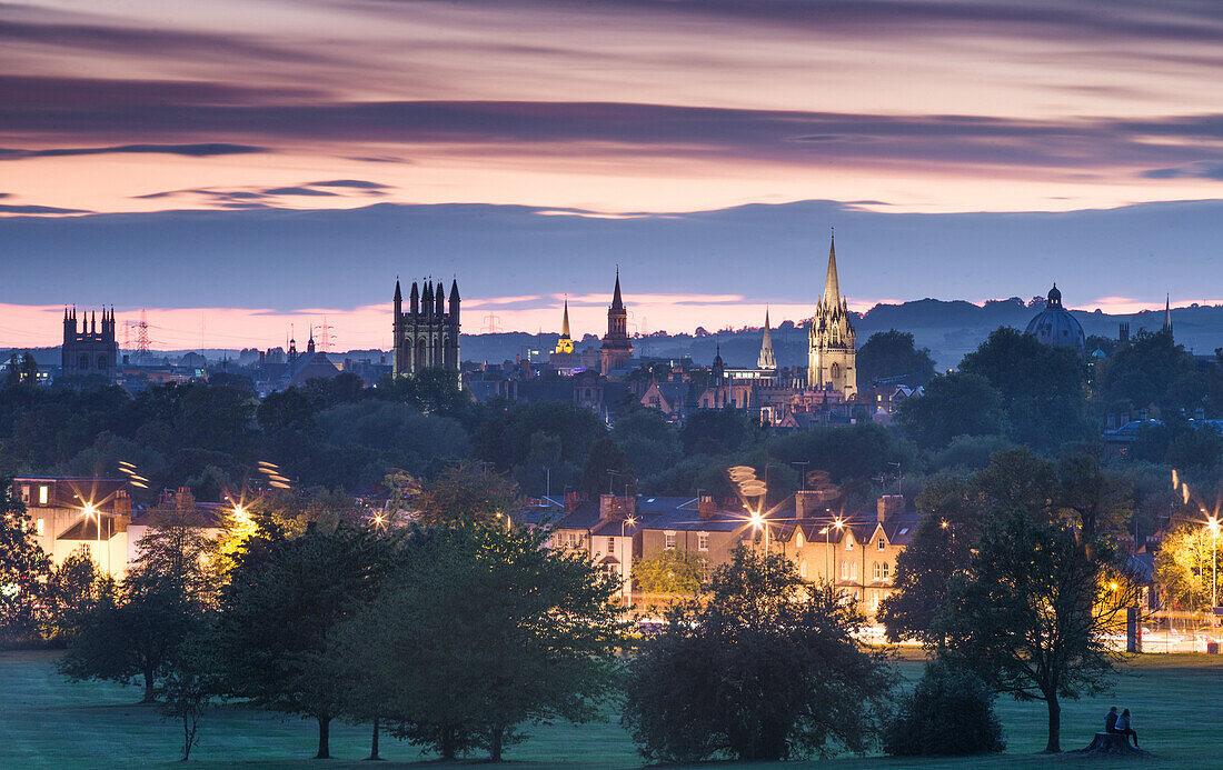 Oxford from South Park, Oxford, Oxfordshire, England, United Kingdom, Europe