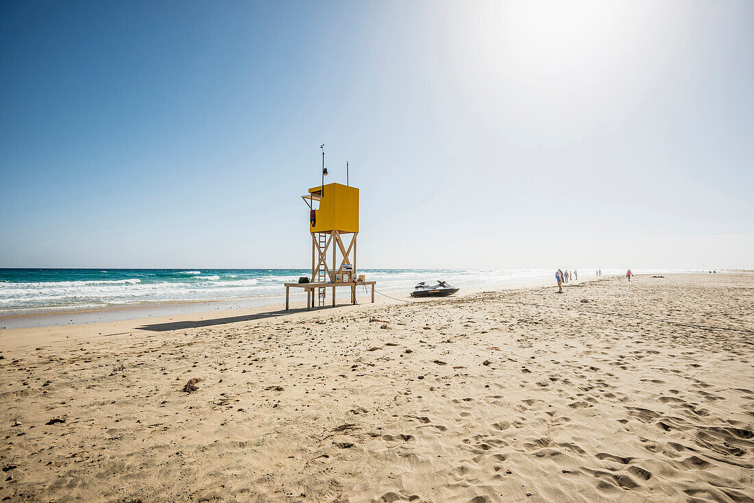 Playa de Sotavento, between Jandia und Costa Calma, Fuerteventura, Canary Islands, Spain