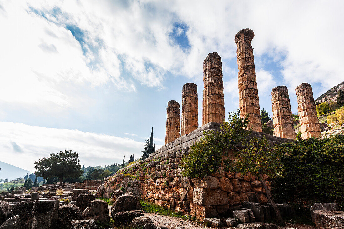 Temple of Apollo, Delphi, Greece