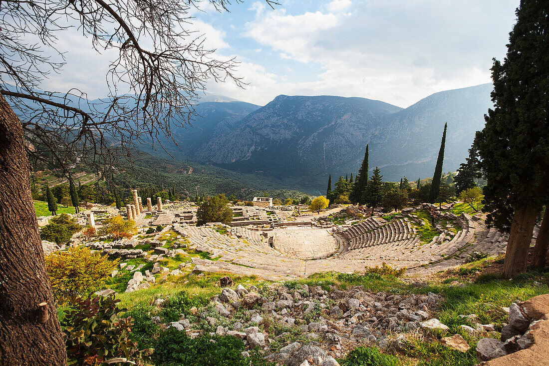 Delphi Theatre, Delphi, Greece