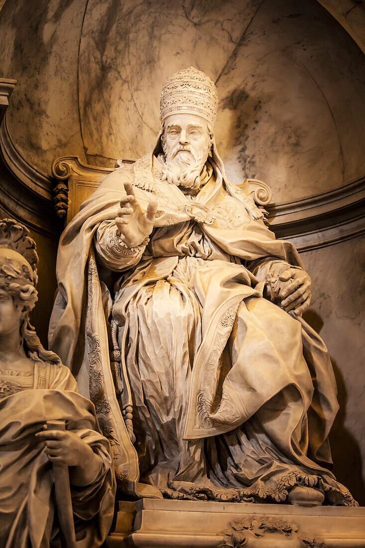 Statue, St. Peter's Basilica, Rome, Italy