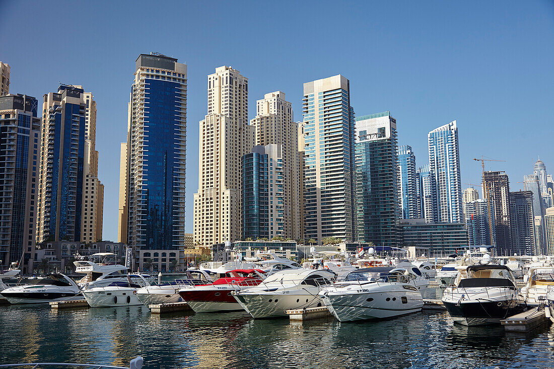 Dubai Marina, Dubai, United Arab Emirates, Middle East