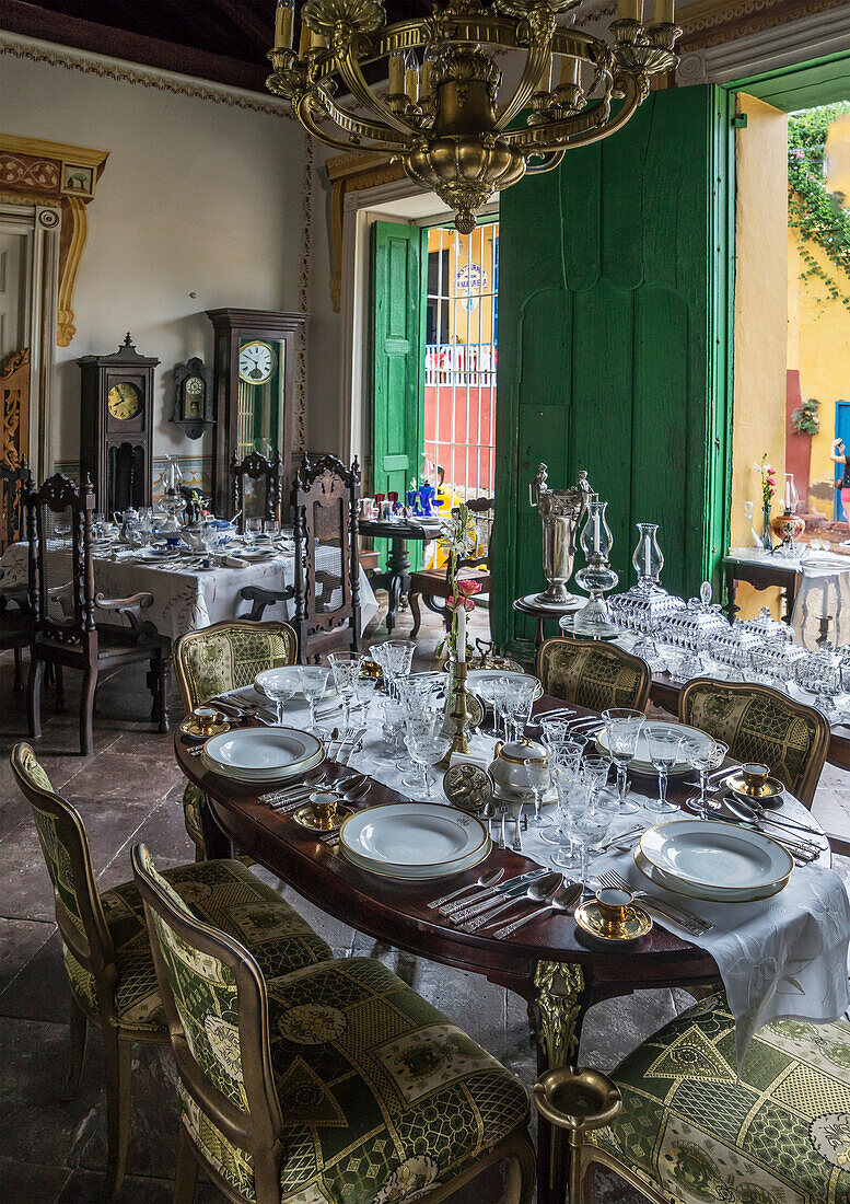 Interior of a Paladar, Trinidad de Cuba, Sancti Spiritus Province, Cuba, West Indies, Caribbean, Central America