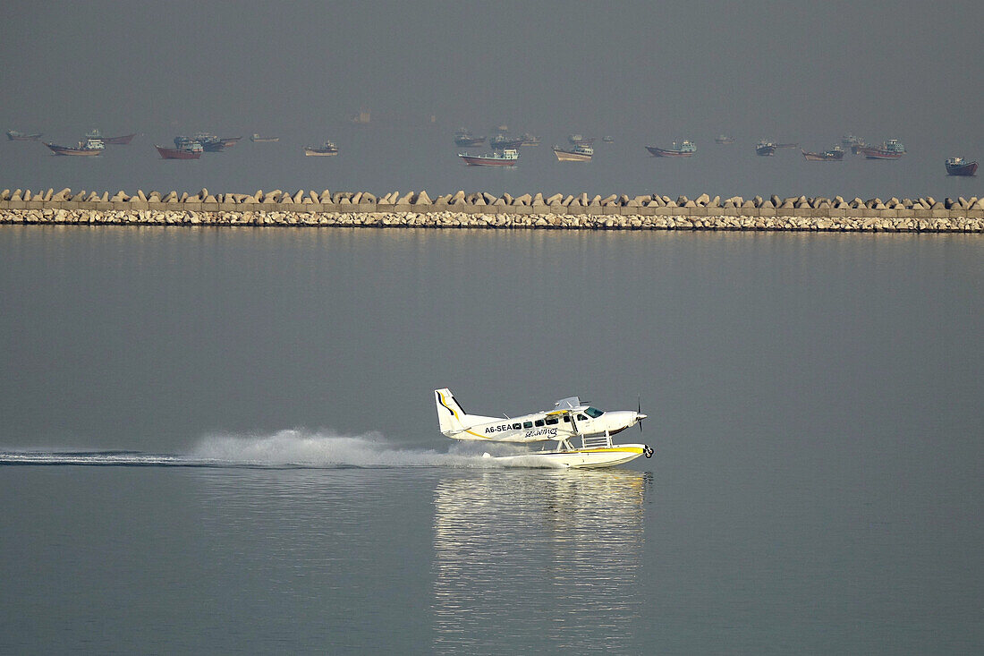 Wasserflugzeug, Seawings, Hafen, Port Rashid, Vereinigte Arabische Emirate, VAE
