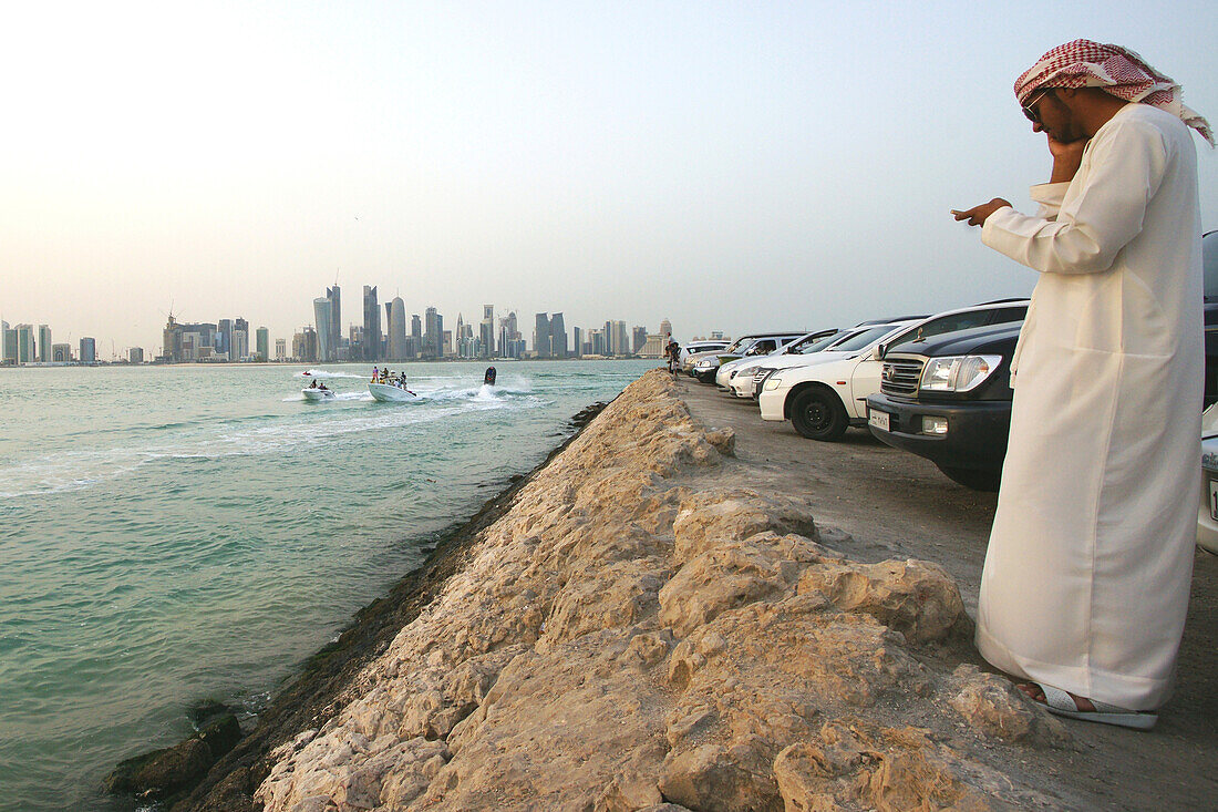 Freizeit auf und neben dem Wasser, Doha, Katar, Qatar