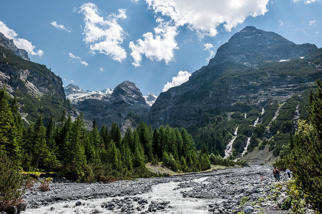 Berglandschaft, Alpen, Ortler, Trafoital, Trafoi, Suldental, Gemeinde Stilfs, Trentino, Südtirol, Italien, Europa