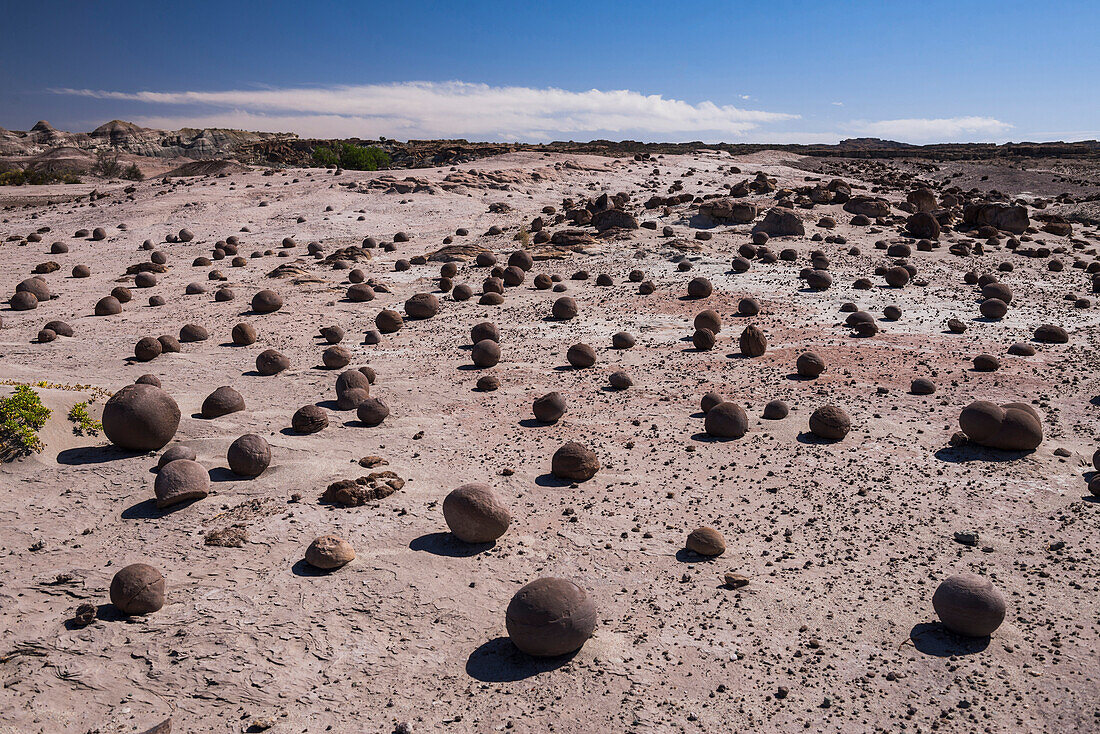 Boulders at Valley of the Moon Valle de la Luna, Ischigualasto Provincial Park, San Juan Province, North Argentina, South America