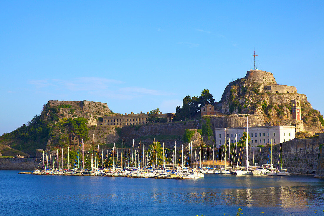 Old Fortress, Corfu Old Town, Corfu, The Ionian Islands, Greek Islands, Greece, Europe