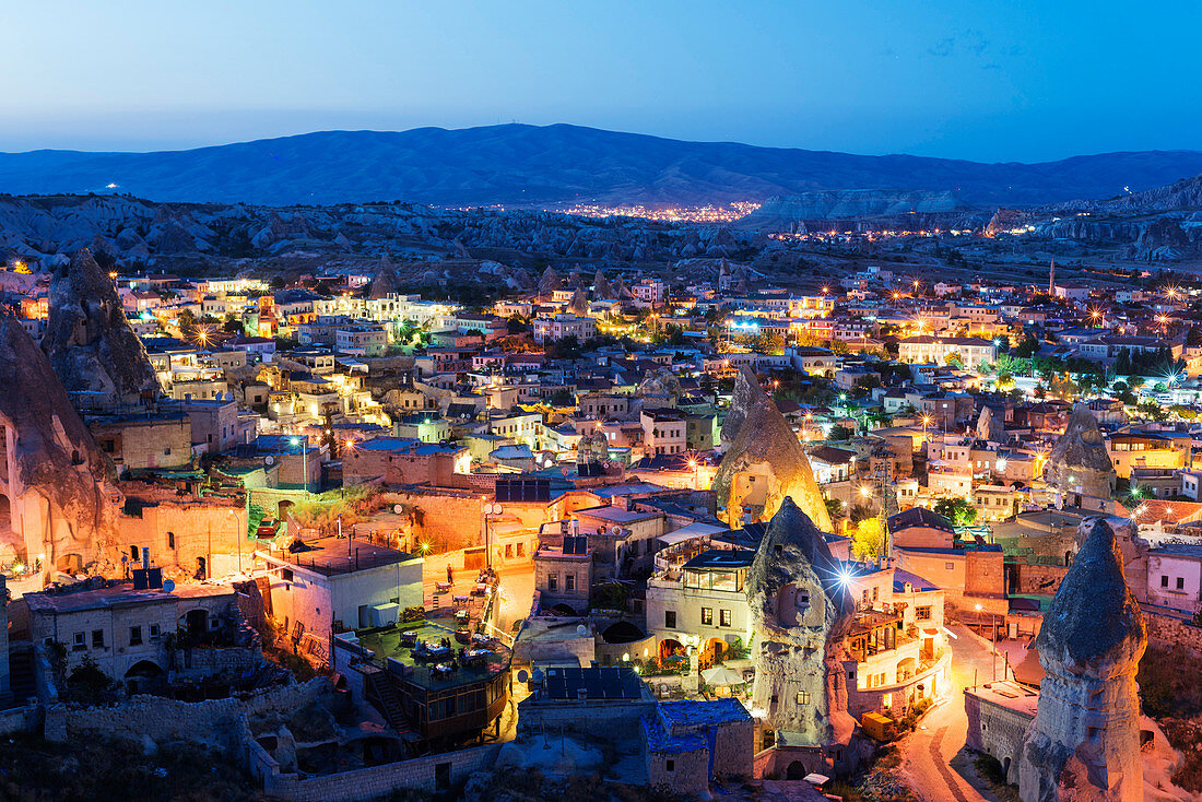 Landscape at Goreme, UNESCO World Heritage Site, Goreme, Cappadocia, Anatolia, Turkey, Asia Minor, Eurasia