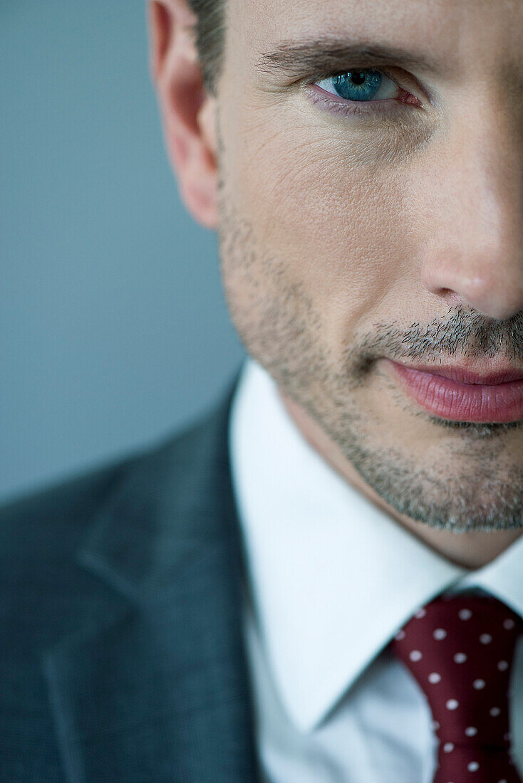 Businessman, close-up portrait