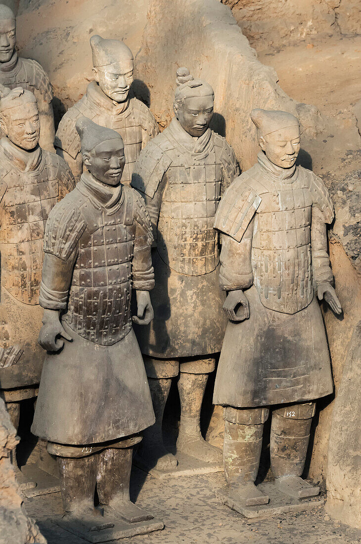 Museum of the Terracotta Warriors, Mausoleum of the first Qin Emperor, Xian, Shaanxi Province, China, Asia