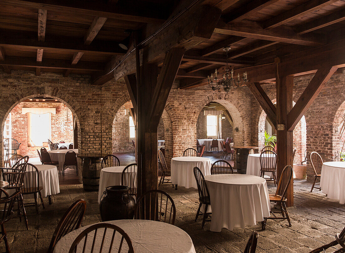 Copper and Lumber store hotel at the Nelson Dockyard in Antigua