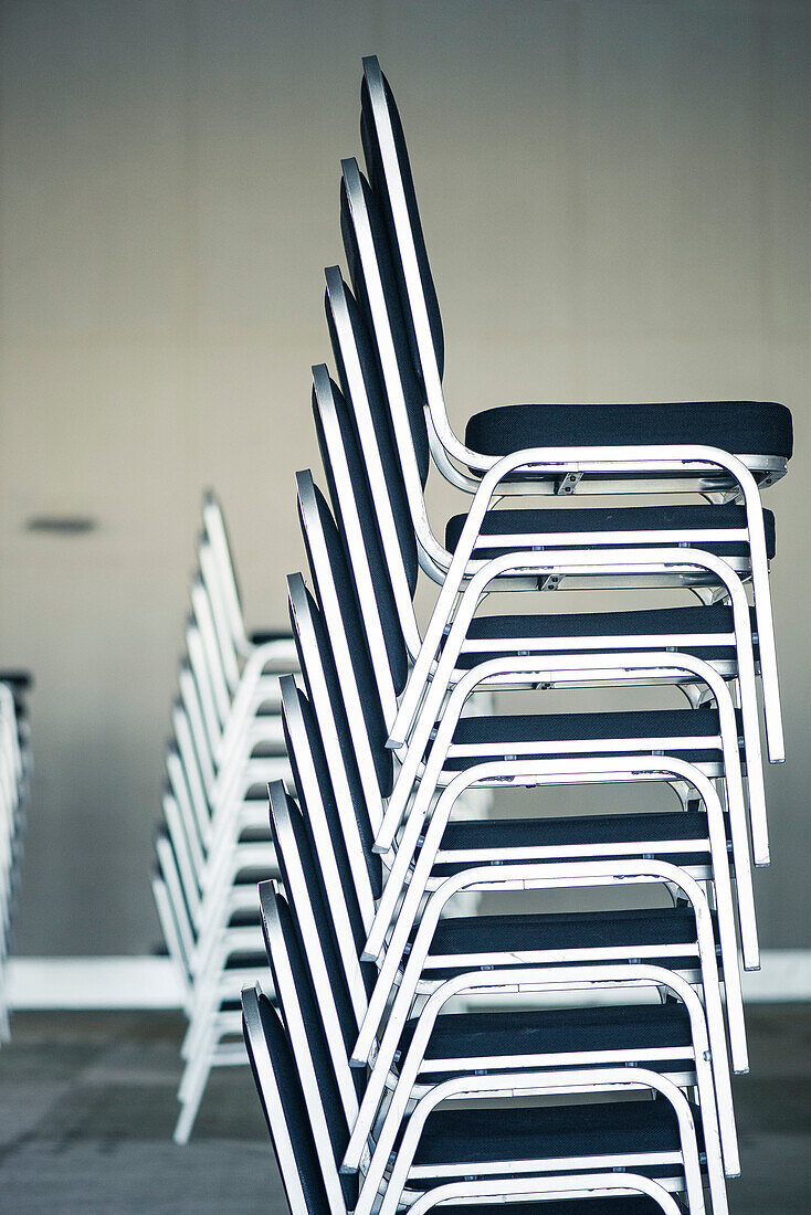 Stack of chairs