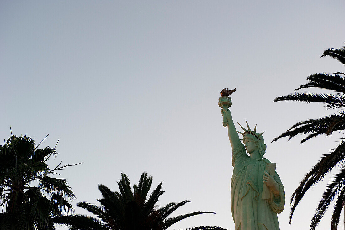 Statue of Liberty replica in Las Vegas, Nevada, USA