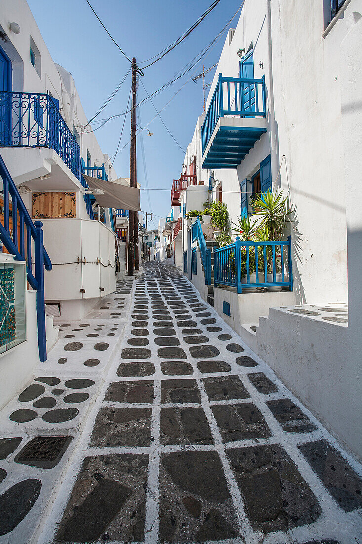 Alleyway and traditional buildings