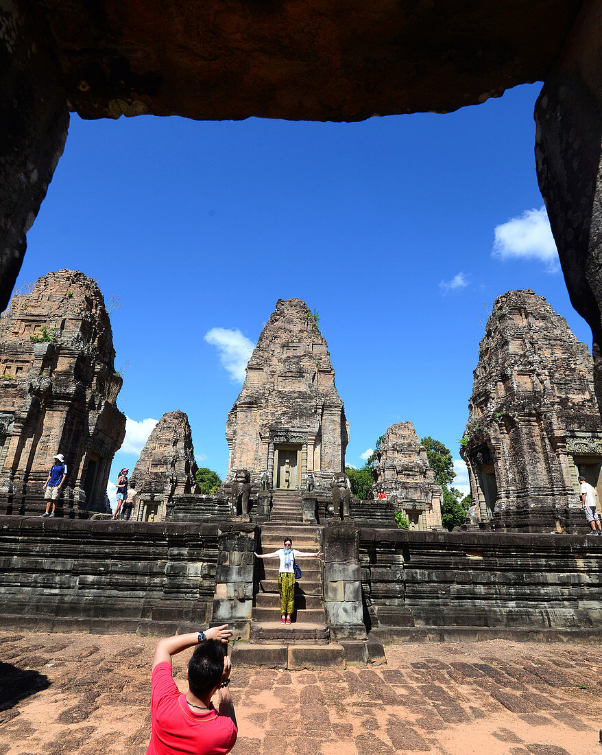 eastern Mebon temple, Archaeological Park near Siem Reap, Cambodia, Asia