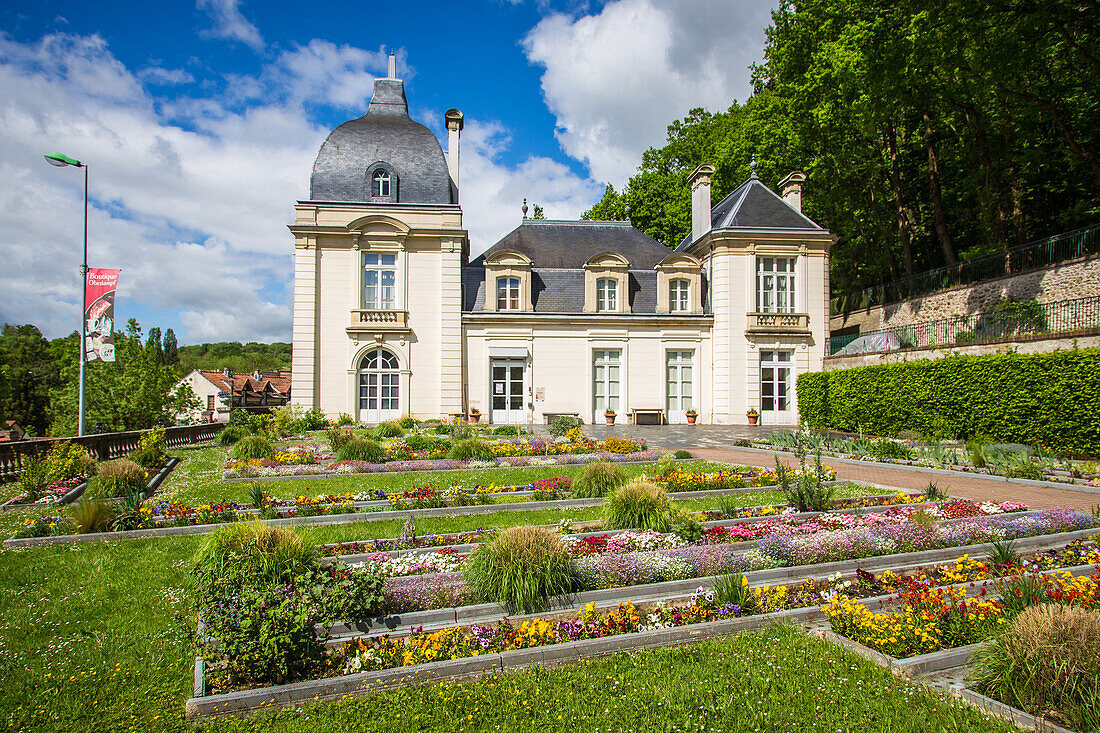 toile de jouy museum, (78) yvelines, ile-de-france, france