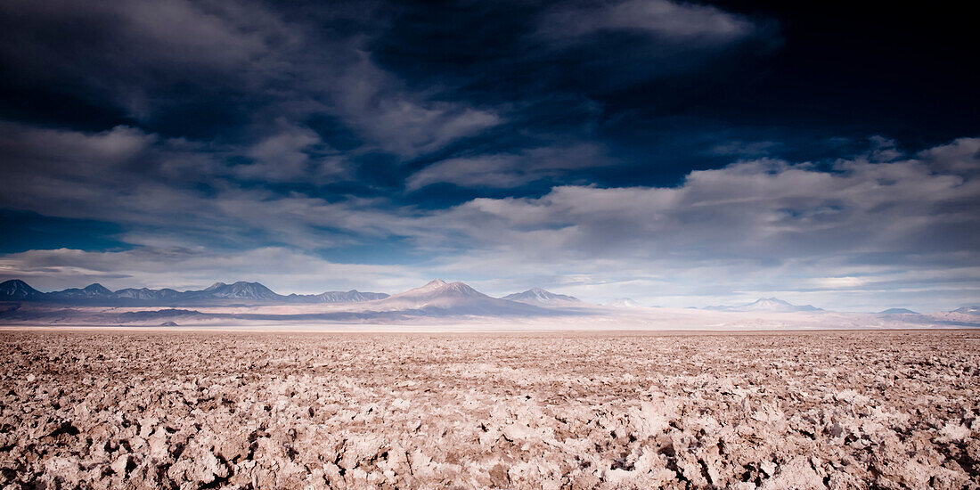 Salzstelle der Atacama, Wüste, Atacama, Anden, Chile