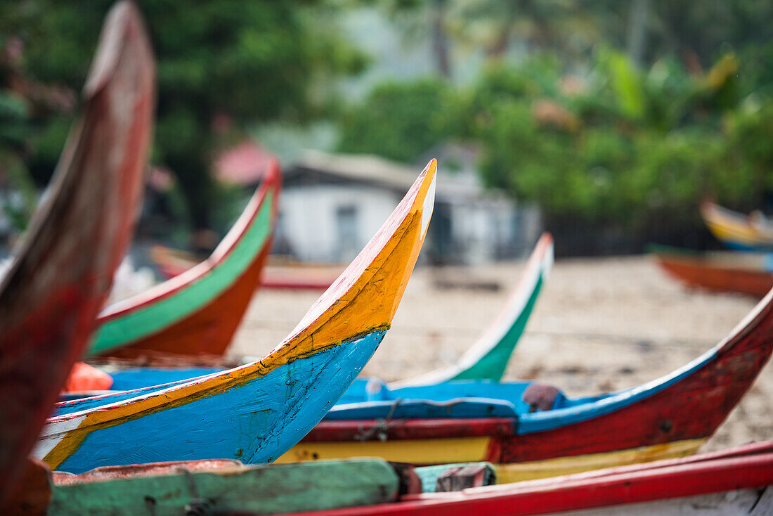 traditional fishing boat in Sungai Pinang, Sumatra, Indonesia, Southeast Asia