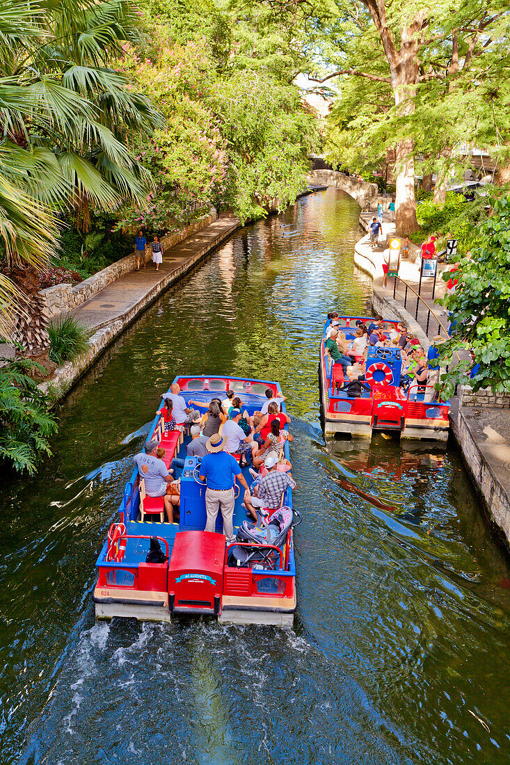 San Antonio River Walk, San Antonio, Texas, United States of America, North America