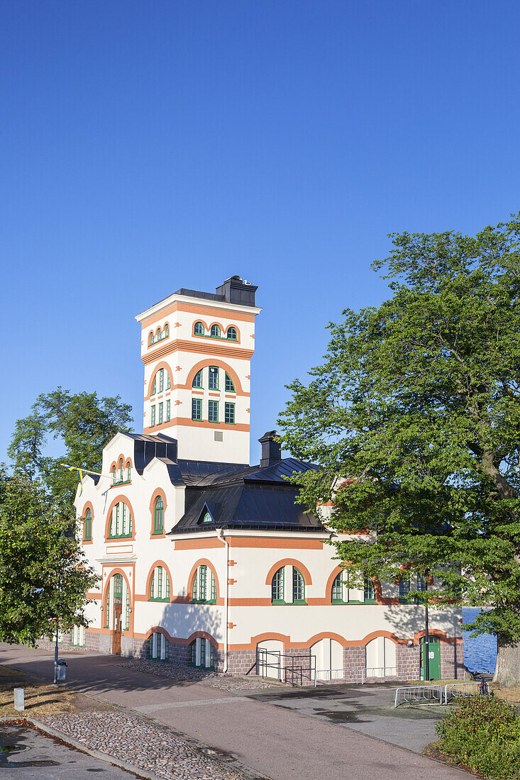 Old Bath House in Västervik, Kalmar land, South Sweden, Sweden, Scandinavia, Northern Europe, Europe