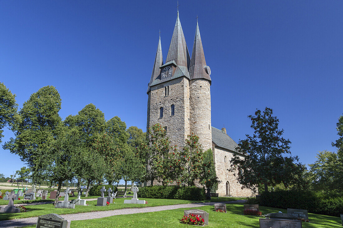 Church of Husaby, Västergötland, Götaland, South Sweden, Sweden, Scandinavia, Northern Europe, Europe