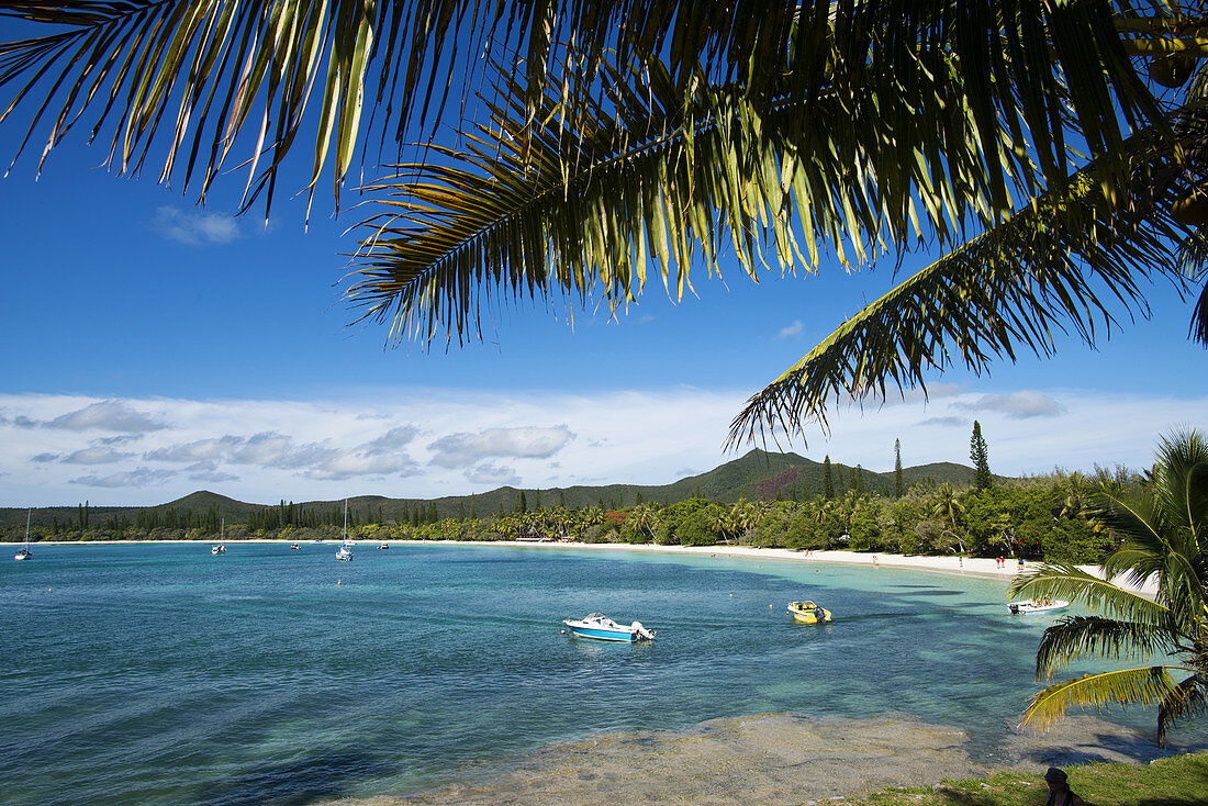 view over Kunamera Bay on the Ile des Pines, New Caledonia