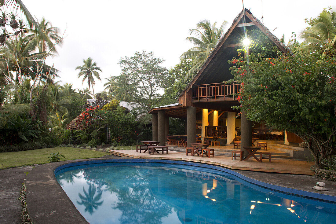 Die Tanna Lodge auf der Insel Tanna