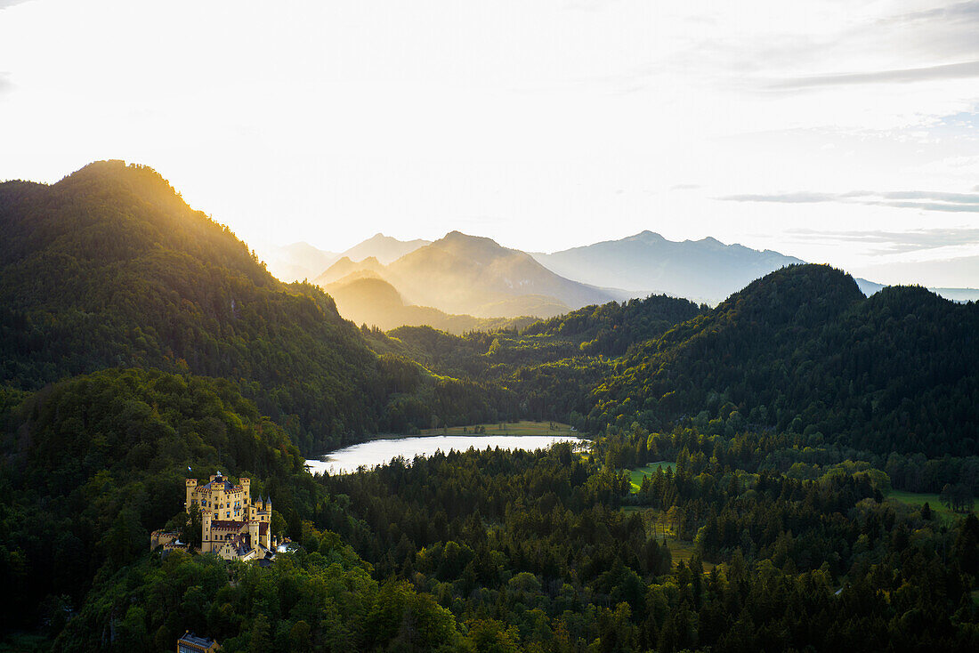 Hohenschwangau Castle, Hohenschwangau, near Füssen, Bavaria, Germany