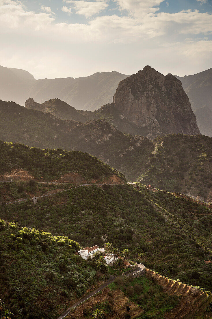 Tal von Vallehermoso, La Gomera, Kanarische Inseln, Kanaren, Spanien