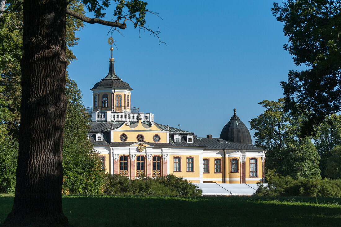 Park und Schloss Belvedere, Weimar, Thüringen, Deutschland