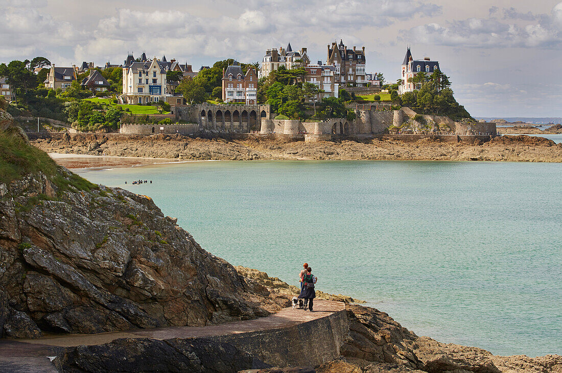  Pointe de la Malouineat Dinard, Departement Ille-et-Vilaine, Brittany, France, Europe