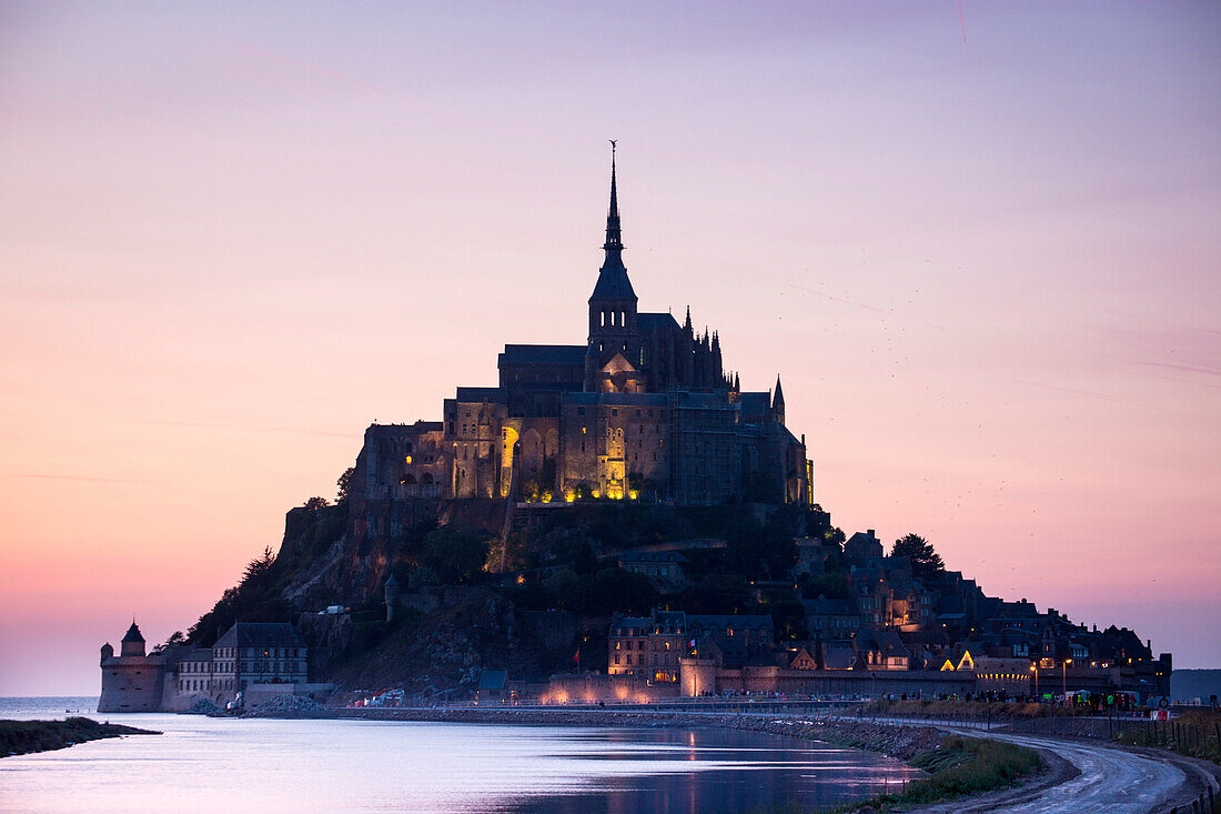 Le Mont Saint Michel, Brittany, France.