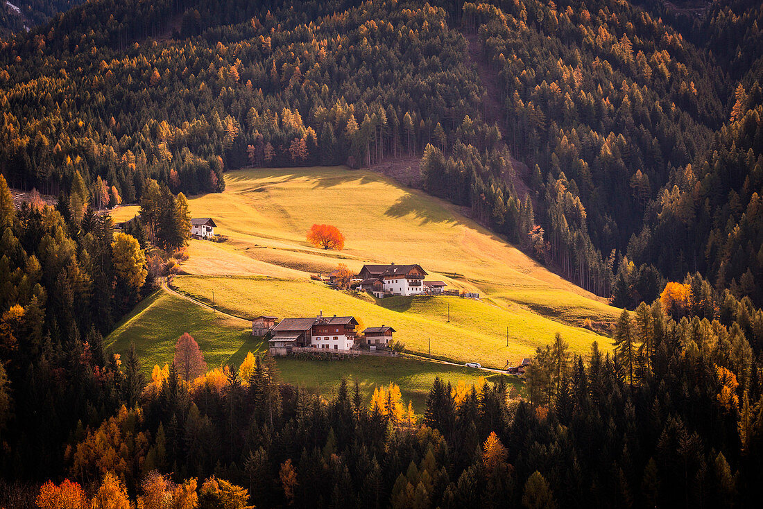 Val di Funes, Trentino Alto Adige, Italy