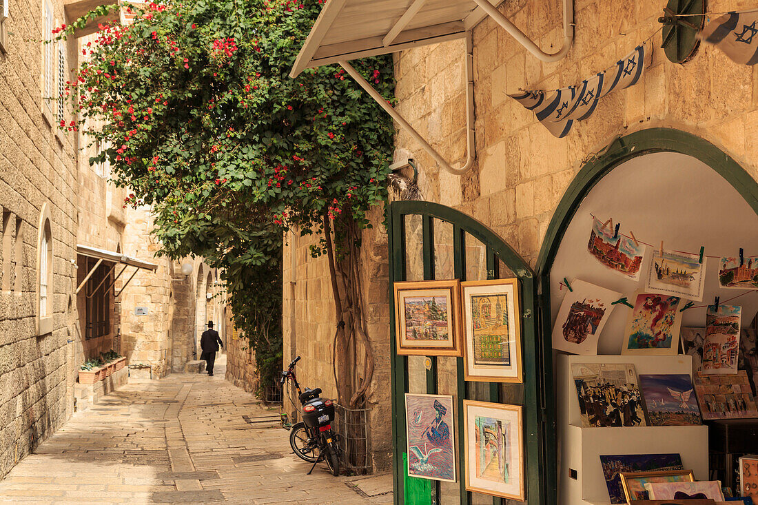 Street scene, Old City, Jerusalem, UNESCO World Heritage Site, Israel, Middle East