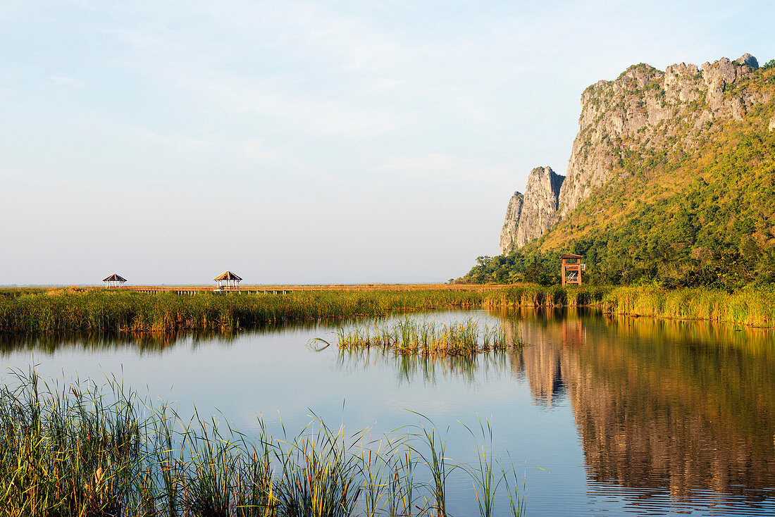 Khao San Roi Yot National Park wetlands, Prachuap Kiri Khan, Thailand, Southeast Asia, Asia